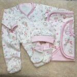 Cajita Ajuar 6 piezas -Bebé Nena-